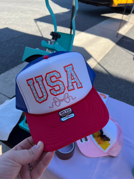 USA Trucker hat