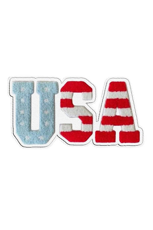 USA Embroidered Patch