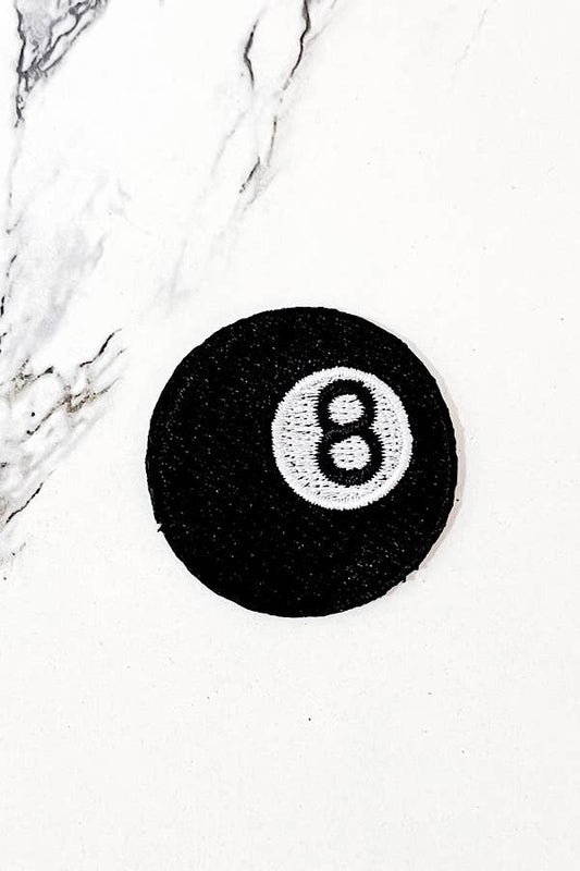 Eightball Embroidered Patch