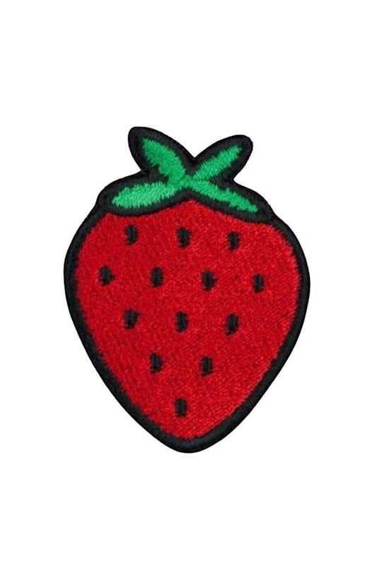 Strawberry Embroidered Patch